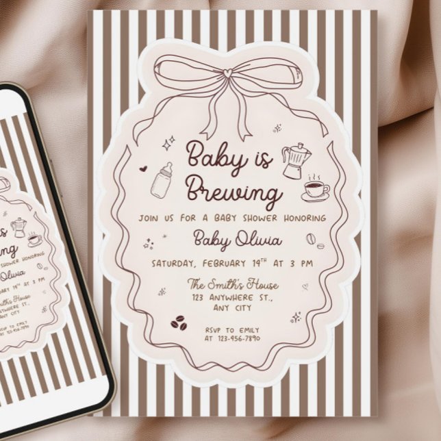 Convite de Chá de Bebê para Edição de Bebê Cerveje (Criador carregado)