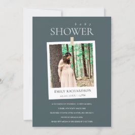 CONVITE DE CHÁ DE FRALDAS DE FOTO PERSONALIZADO MI