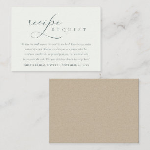 Convite de Chá de Noiva Preto e Branco Requisição 