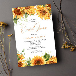 Convite de chá de panela floral botânico econômico