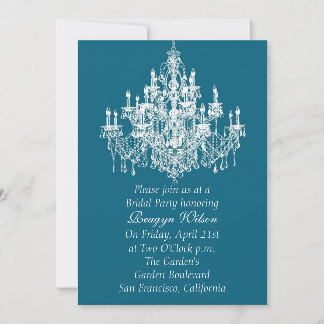 Convite De Chandee Amore (Frente)