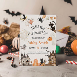 Convite de Chás de Bebê de Halloween