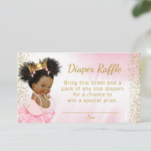 Convite de Chupeta Princesa Rosa Dourado para Chá