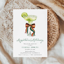 Convite de Churrasco de Noiva Margaritas & Matrimô