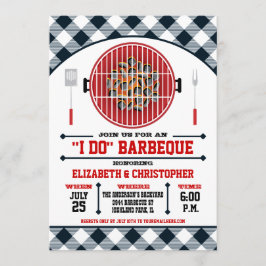 Convite de Churrasco "Eu Aceito"