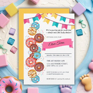 Convite de Chuvada de Bebê Baby Sprinkles Moderno