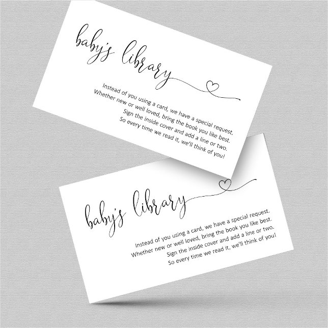 Convite de Chuvada de Bebê - Solicitação de Livro (Criador carregado)