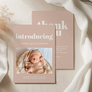 Convite de Chuvada de Bebê Tipografia em Arenito R