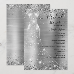 Convite de Chuveiro de Noiva Elegante