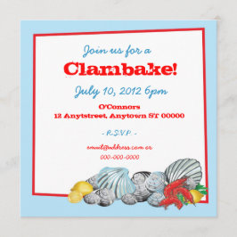 Convite de Clambake