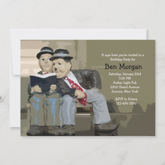 Convite de Comediantes Favoritos (Frente)