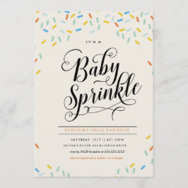 CONVITE DE CONFETAÇÃO DO BABY SPRINKLES