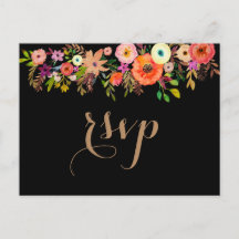 Convite de Confirmação de Presença para Casamento 