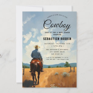 Convite de Cowboy