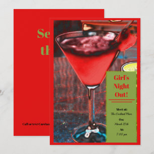 Convite de Daiquiri de Morango