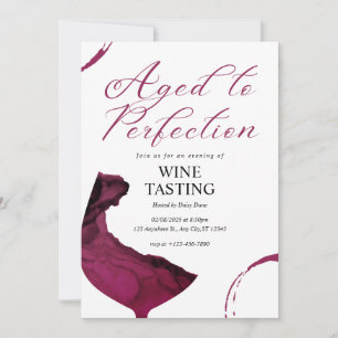 Convite de Degustação de Vinhos Envelhecidos à Per