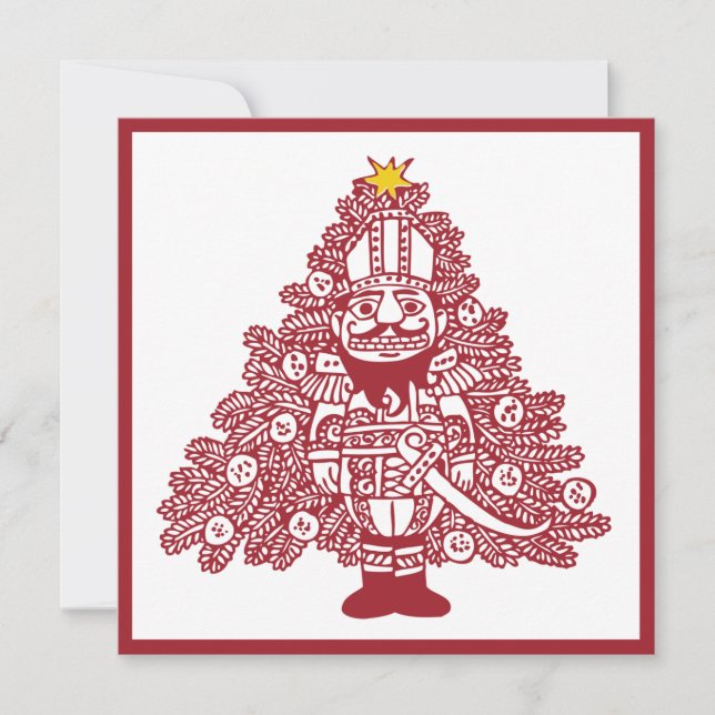 Convite de desempenho do Balé Nutcracker (Frente)