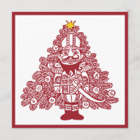 Convite de desempenho do Balé Nutcracker