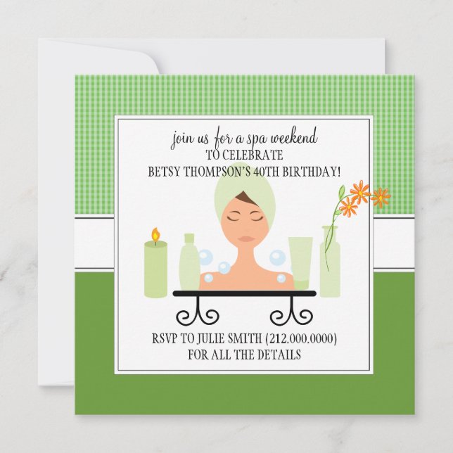 Convite De Deslocação De aniversário de 40 anos Sp (Frente)