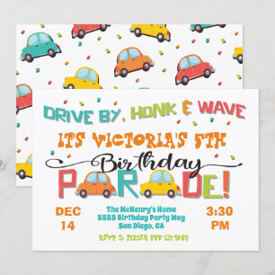 Convite de Deslocação de Unidade por Festa de an