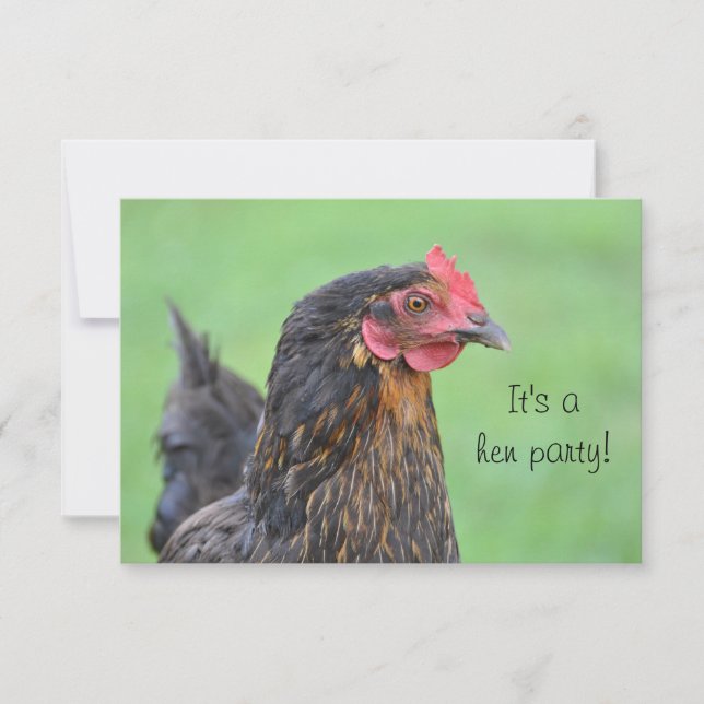 Convite de despedida de solteira (Frente)