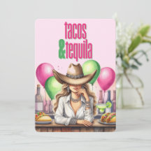 Convite de Despedida de Solteira Fiesta