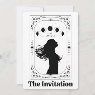 Convite de Despedida de Solteira Tarot Festa Celes