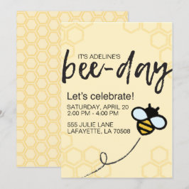 Convite de Dia da Abelha