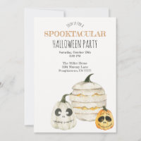 Convite de Dia das Bruxas de Bombaim Spooktacular