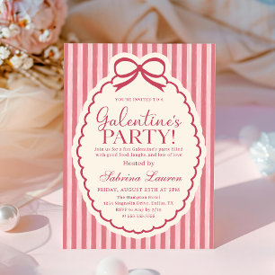 Convite de Dia dos Namorados para Meninas Festa Ga