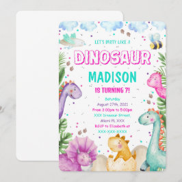 Convite de Dinossauro