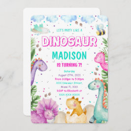 Convite de Dinossauro