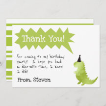 Convite de Dinossauro Pise e Rasgue Menino anivers