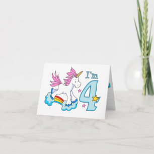 Convite de Enchimento de Aniversário do Unicorn Ra