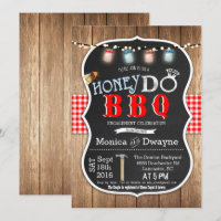 Convite de Encontro para Casais Honey Do BBQ