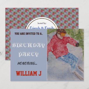 CONVITE DE ESQUI DOWNHILL