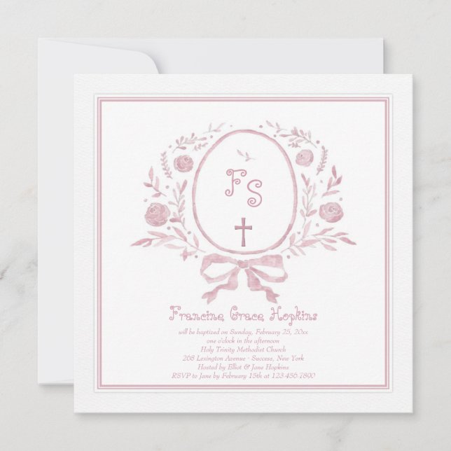 Convite de Evento Abençoado (Frente)