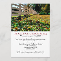 Convite de Evento Corporativo para Conferência de 