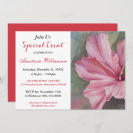 CONVITE DE EVENTO DE FESTA DE BON-VOYAGE