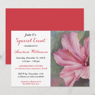 CONVITE DE EVENTO DE FESTA DE BON-VOYAGE