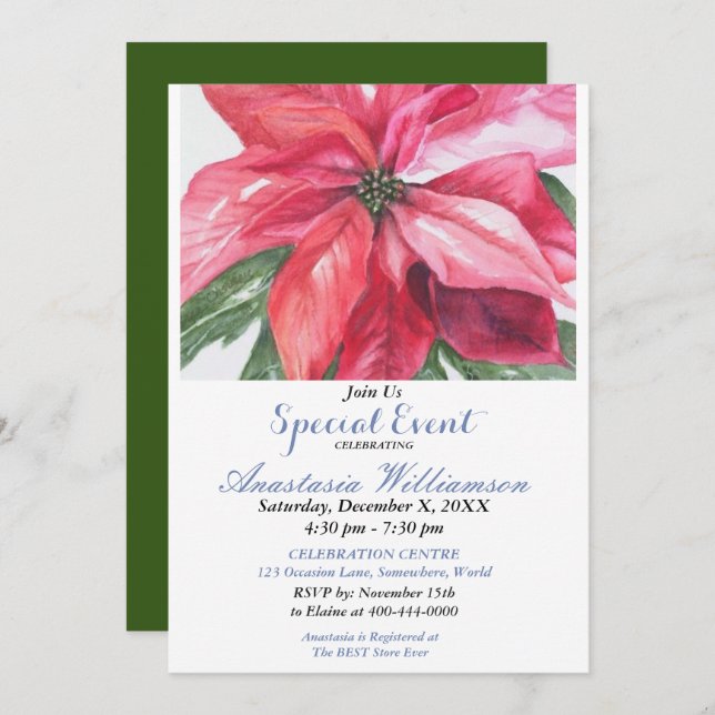 CONVITE DE EVENTO DO PARTIDO DA CASA ABERTA DE VIZ (Frente/Verso)