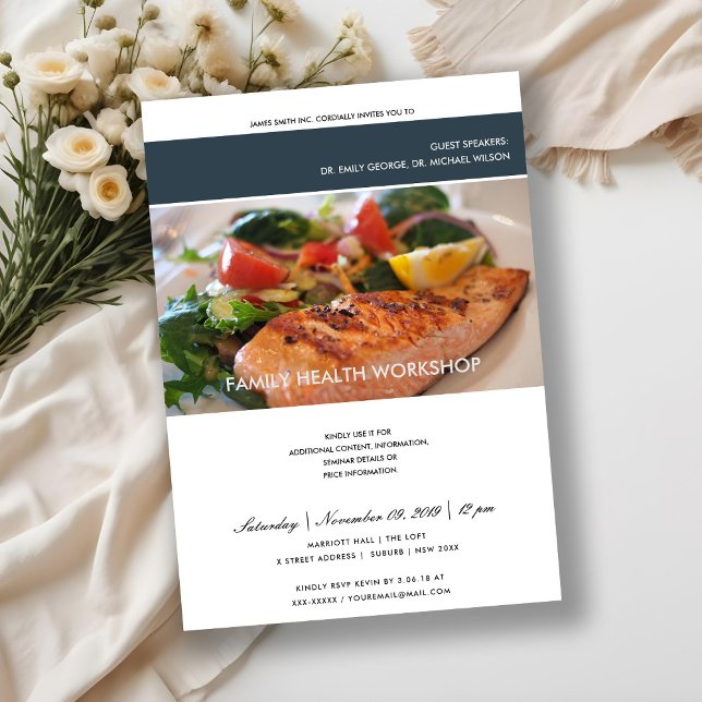 CONVITE DE EVENTOS DE FOTO DE FOTO MODERNA CHIC TR (Criador carregado)