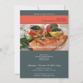 CONVITE DE EVENTOS DE WORKSHOP CINZA FOTO MODERNA 