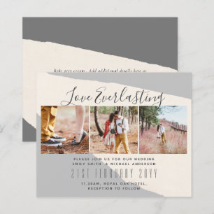 Convite de Everduradouro para evento de casamento 