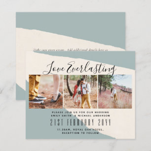 Convite de Everduradouro para evento de casamento 