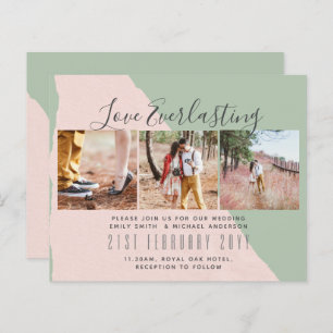 Convite de Everduradouro para evento de casamento