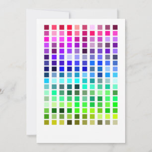 Convite de Exemplo de Cor1