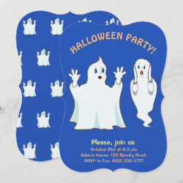 Convite de Fantasma de Halloween