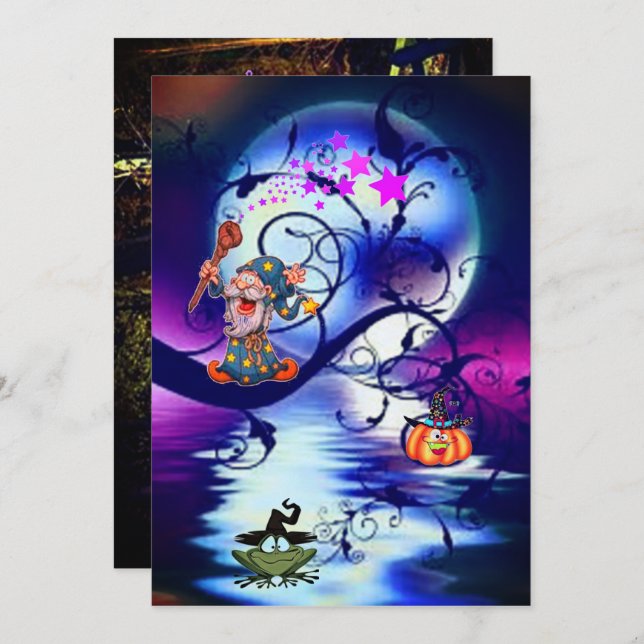 Convite de festa (Frente/Verso)