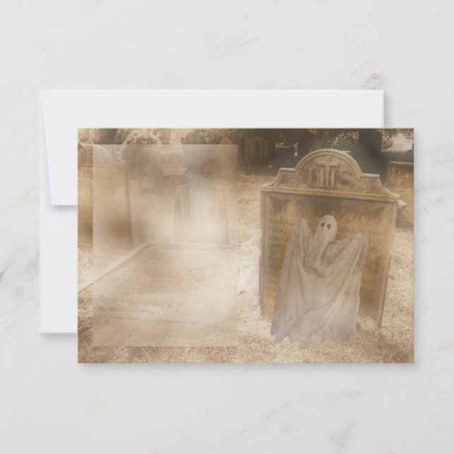 Convite de Festa Assombrada (Frente)